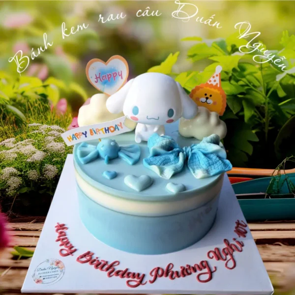 bánh rau câu cinnamoroll sinh nhật thủ đức duẫn nguyễn