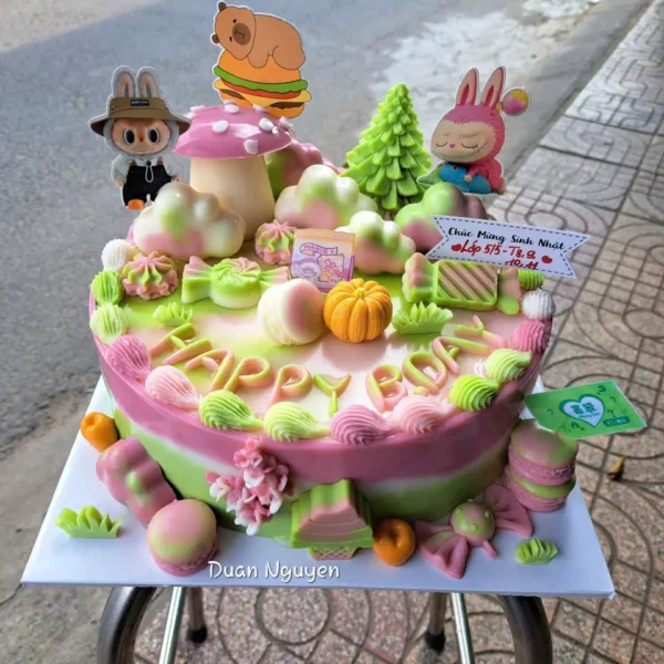 Bánh Khu Vườn Xinh Sinh Nhật – Duẫn Nguyễn Cakes Thủ Đức