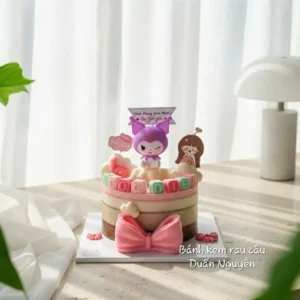 Bánh Kuromi Hồng Ngọt Ngào