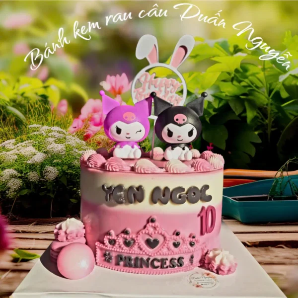 Bánh Kuromi Princess Bé Gái – Duẫn Nguyễn Cakes Thủ Đức